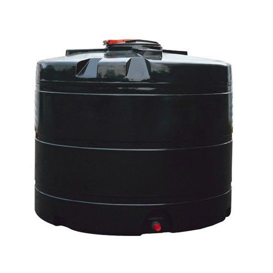 2500 Litre Non-Potable Water Tank With 2' Bottom Outlet - V2500W