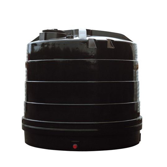 10000 Litre - Potable Water Tank - 2' Bottom Outlet - V10000WP