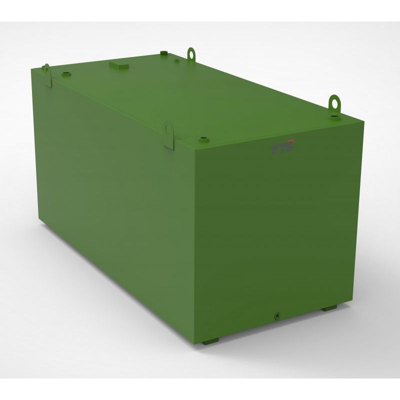 Atlantis 3000L Bunded Steel Oil Tank