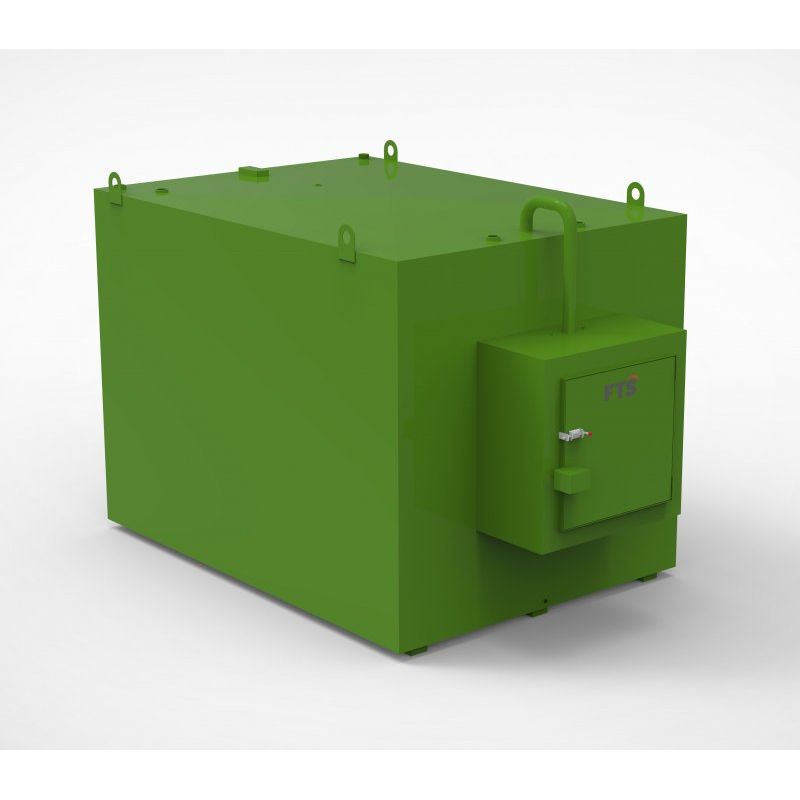 Atlantis 7500L Bunded Steel Oil Tank
