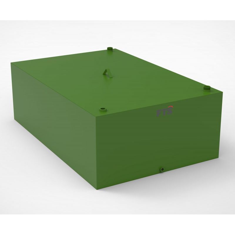 Atlantis 1350 Litre Low Profile Single Skin Steel Oil Tank