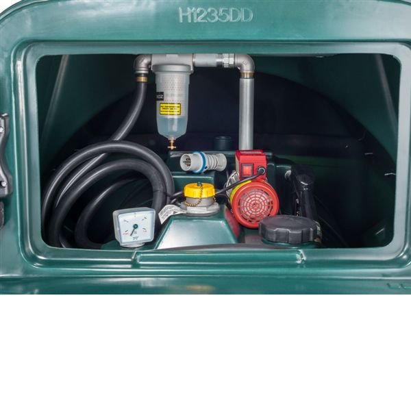 2350 Litre Bunded Diesel Dispensing Tank - Deso V2350PDD