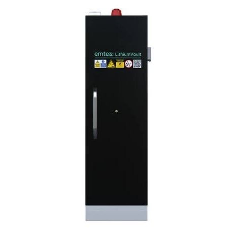 1 Door LithiumVault FirePro Single~Phase Locker Cabinet With Control Panel & Charging - CH-L1F2PG16C