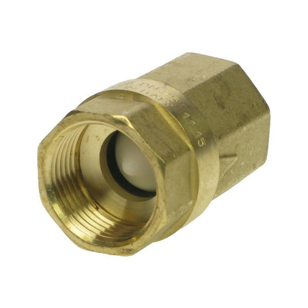 Brass Inline Non Return Valve Eurostop