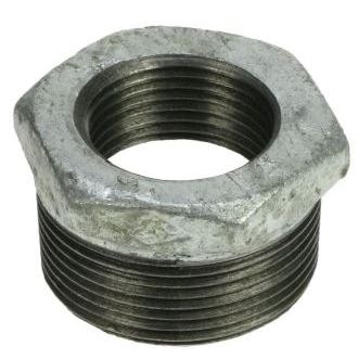 Galvanised reducing bush