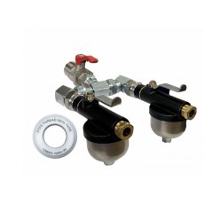Ultra Compact Double Oil Tank Isolation Valve & Filter Kit Ultra Compact Double Oil Tank Isolation Valve & Filter Kit
