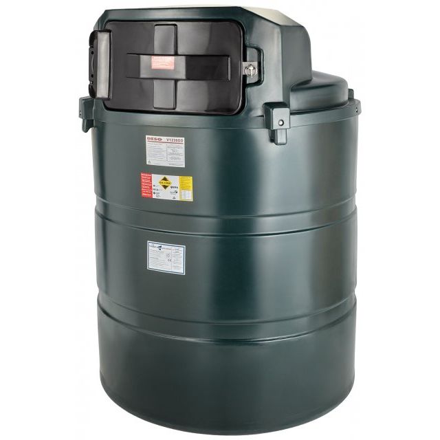 1230 Litre Bunded Diesel Dispensing Tank - Deso V1230CDD