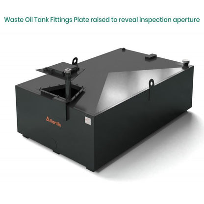 1250 Litre Steel Bunded Imperium® Waste Oil Tank