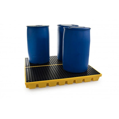 4 Drum Bunded Workfloor with Drums