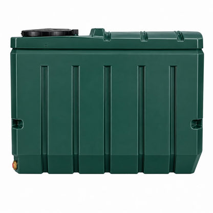 1000 Litre Slimline Bunded Oil Tank Side view