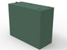 1240 Litre Single Skin Steel Oil Tank