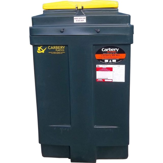 1100 Litre Bunded Waste Oil Tank - Carbery BTGR1100R-WOIL