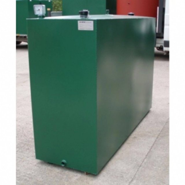 1350 Litre Slimline Steel Single Skin Oil Tank