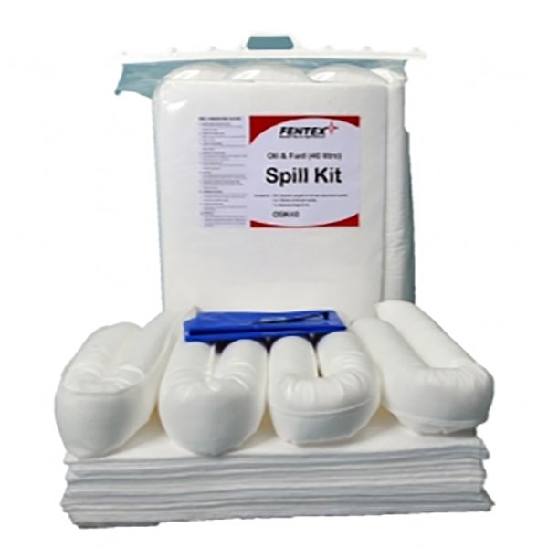 40 Litre Fuel Spill Kit - Clip-Top Bag OSK40BP