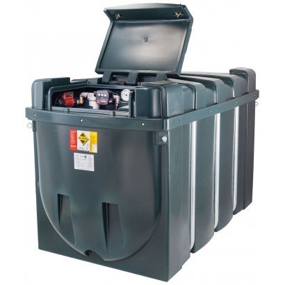 2500 Litre Bunded Diesel Dispensing Tank - Deso H2500PDD