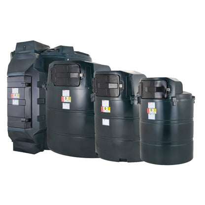 2500 Litre Bunded Diesel Dispensing Tank - Deso H2500PDD