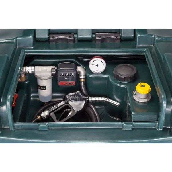 2500 Litre Bunded Diesel Dispensing Tank - Deso H2500PDD