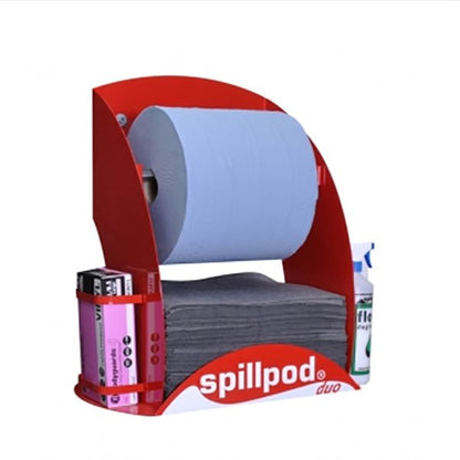 Spillpod Duo - Blue Paper Roll Dispnser S2661/FD