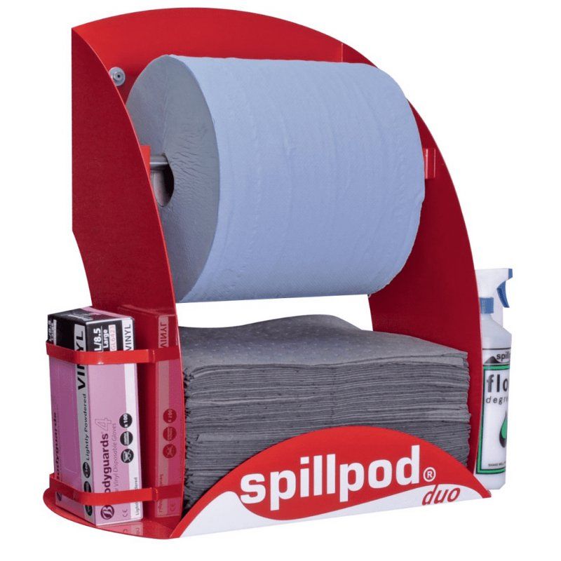 Oil And Fuel Spillpod Duo Kit - Blue Paper Roll