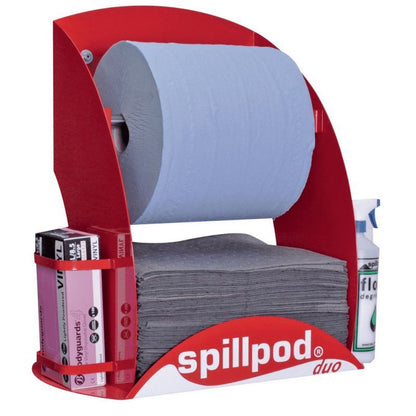 Oil And Fuel Spillpod Duo Kit - Blue Paper Roll