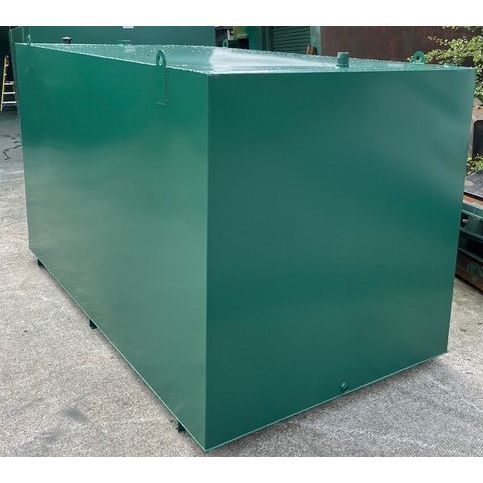 10,000 Litre Bunded Steel Oil Tank