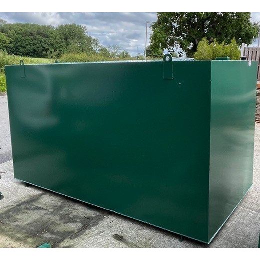 10,000 Litre Bunded Steel Oil Tank