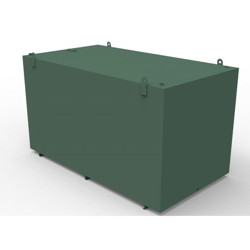 10,000 Litre Bunded Steel Oil Tank