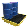 4 Drums Spill Pallet - Low Profile - BP4L
