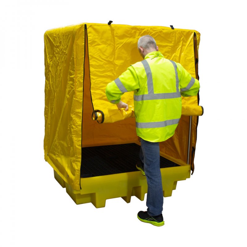 Covered Spill Pallet