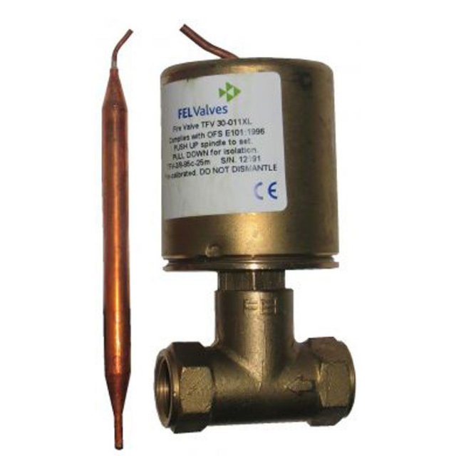 Thermostatic Fire Valve - Capillary 1/2'