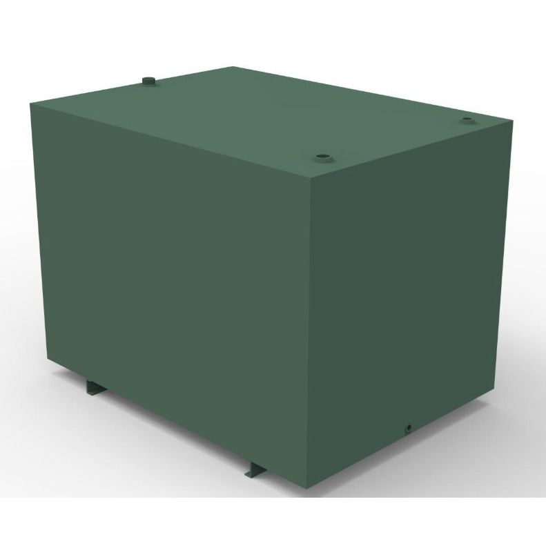 2500 Litre Steel Single Skin Oil Tank