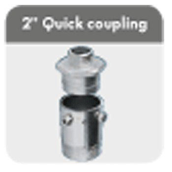 Piusi Cube Quick Coupling 1 Inch x 2 Inch