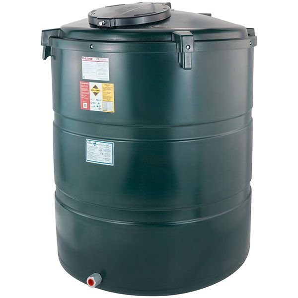1230 Litre Bunded Oil Tank - Deso V1230BT