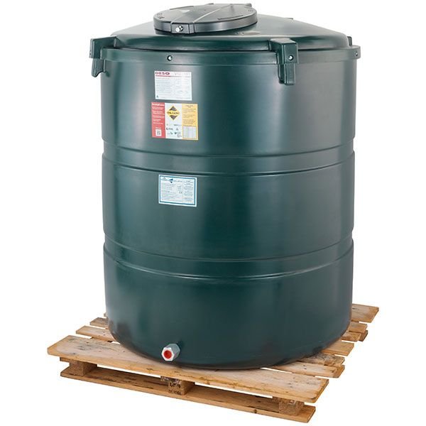 1230 Litre Bunded Oil Tank - Deso V1230BT