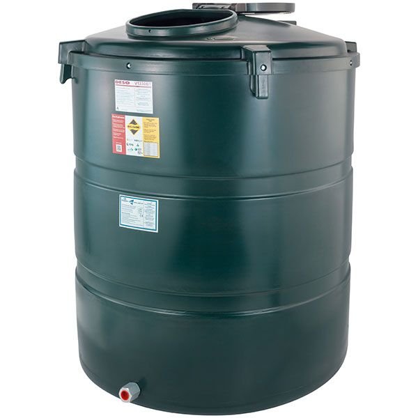 1230 Litre Bunded Oil Tank - Deso V1230BT