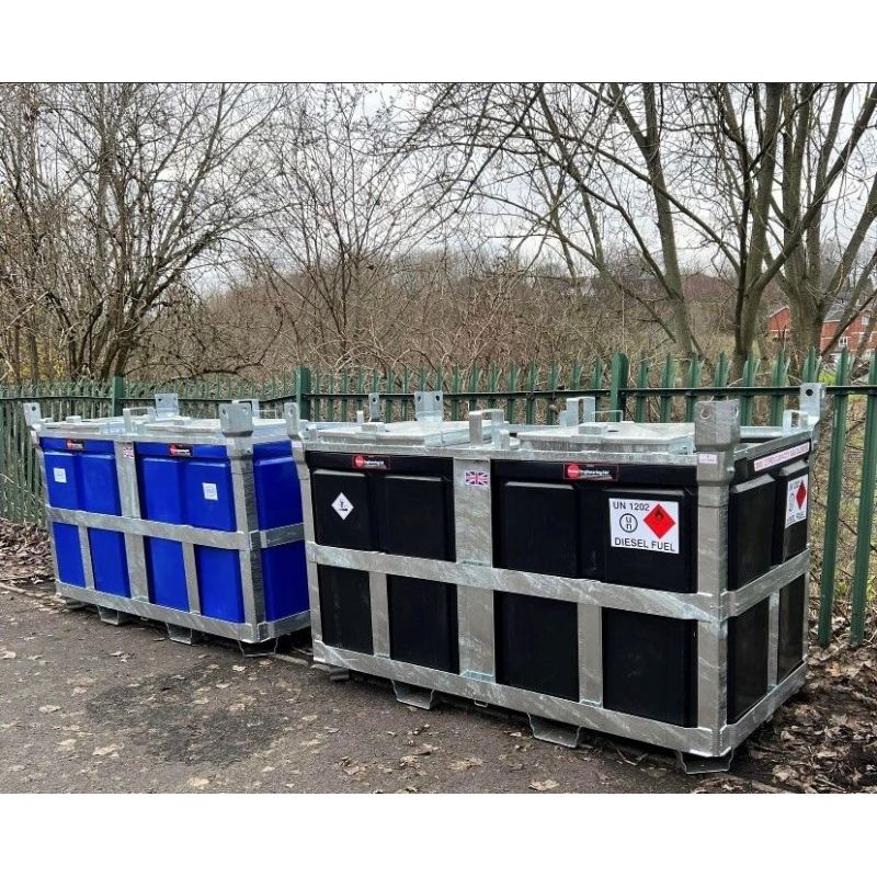 2000 Litre U.N. Approved Bunded Diesel Polycube