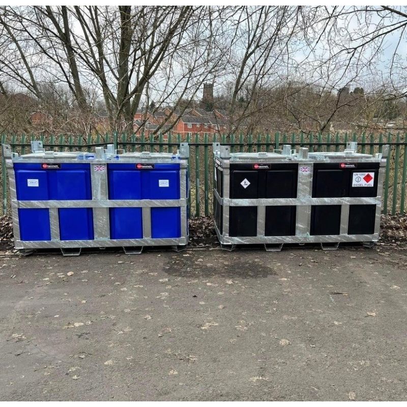 2000 Litre U.N. Approved Bunded Diesel Polycube