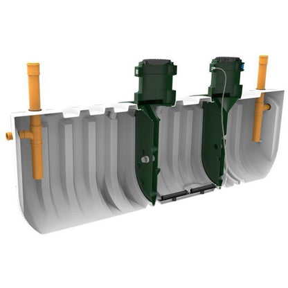 Harlequin Hydroclear HC20 Sewage Treatment Plant - 20 Person