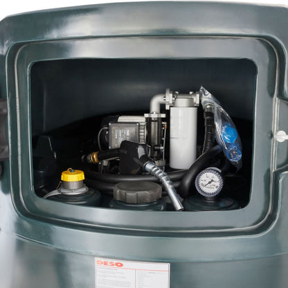 1230 Litre Bunded Diesel Dispensing Tank - Deso V1230PDD