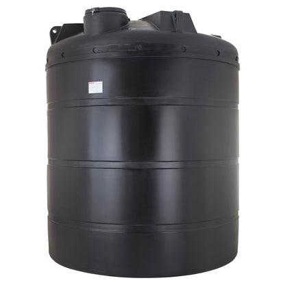 12,000 Litre Non-Potable Water Tank With Optional Outlet - V12000BLKWT