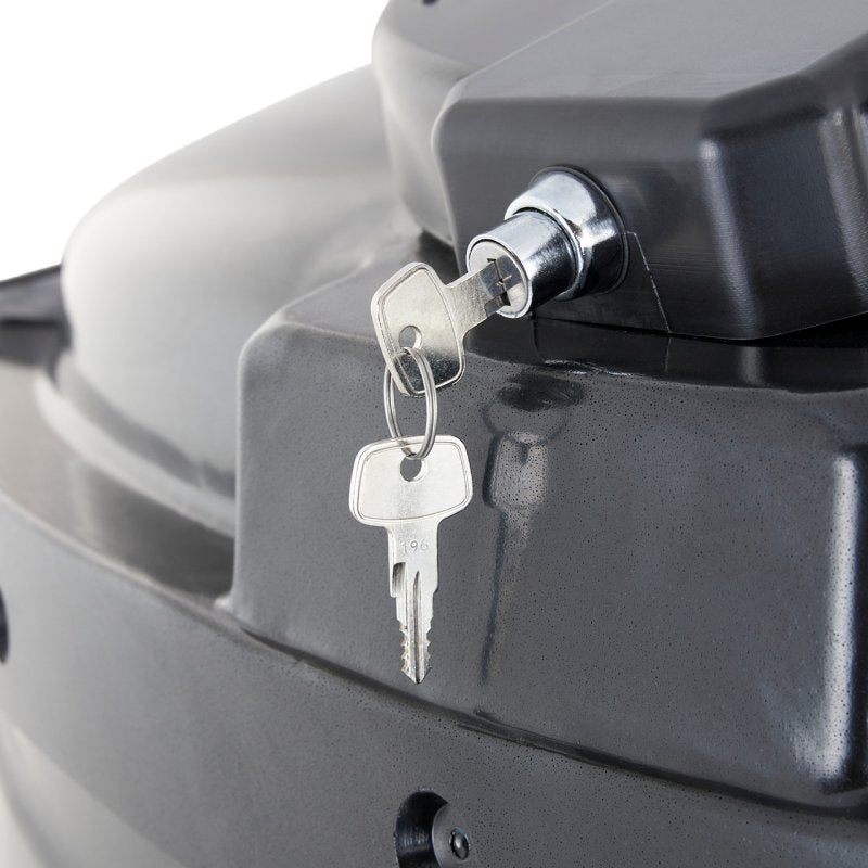 6250 Litre Non-Potable Water Tank With Optional Outlet - Deso V6250BLKWT