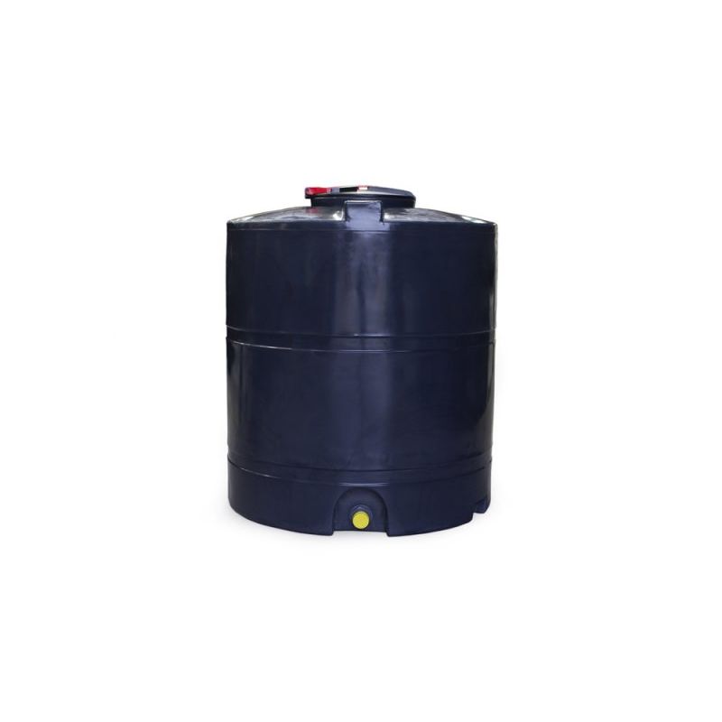 1300 Litre - Non-Potable Water Tank - 2' Bottom Outlet - V1300W