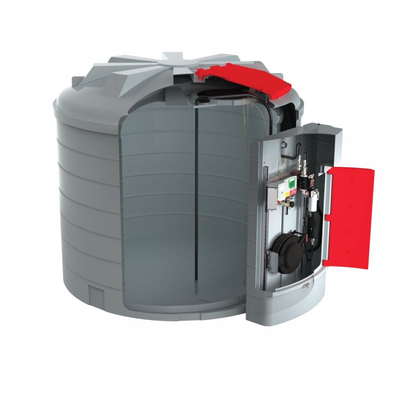 Tuffa 10000L Plastic Bunded Diesel Dispensing Tank