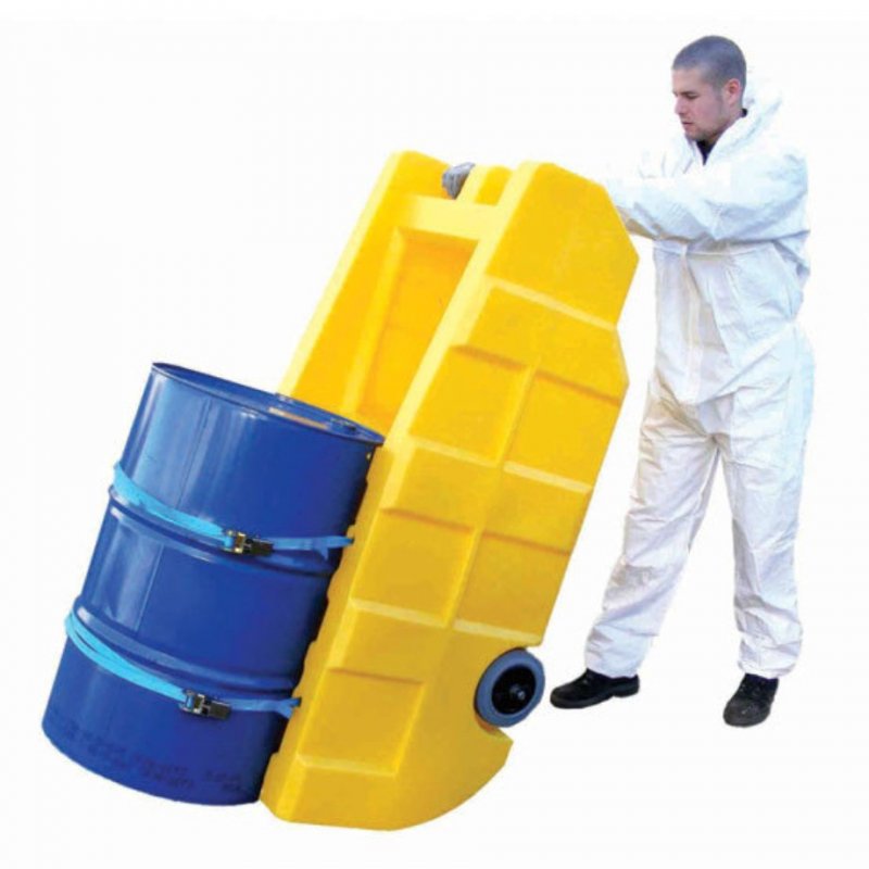 Drum Bund Spill Cart With Wheels