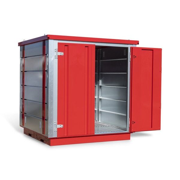 Armorgard Forma-Stor COSSH - FR300-C - walk in store - side view