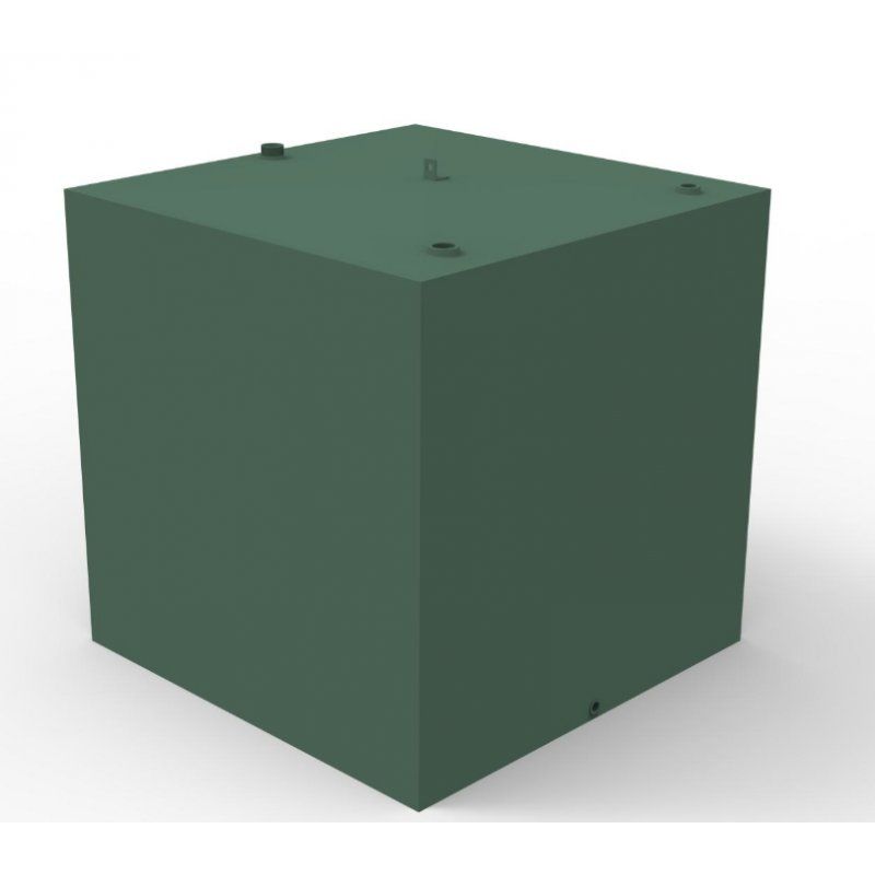 1800 Litre Steel Single Skin Oil Tank