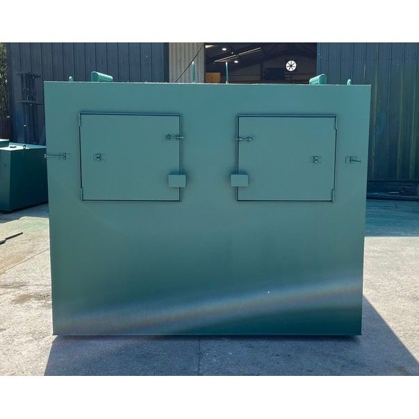 20000 Litre Bunded Steel Multi Compartment Diesel Dispensing Tank
