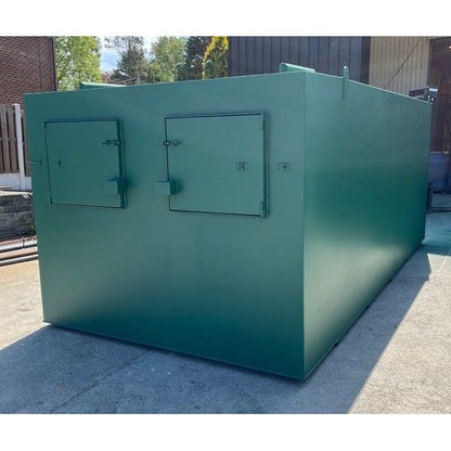 20000 Litre Bunded Steel Multi Compartment Diesel Dispensing Tank