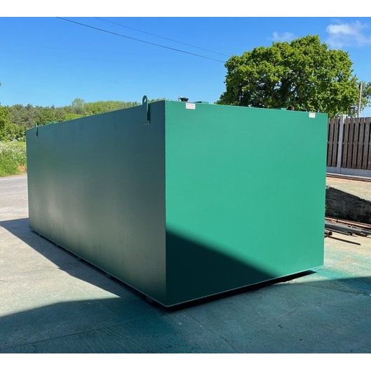 20000 Litre Bunded Steel Multi Compartment Diesel Dispensing Tank