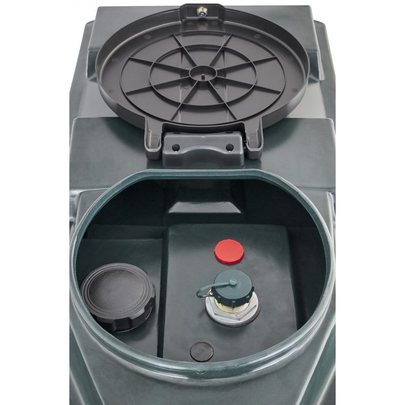 650 Litre Bunded Oil Tank open lid